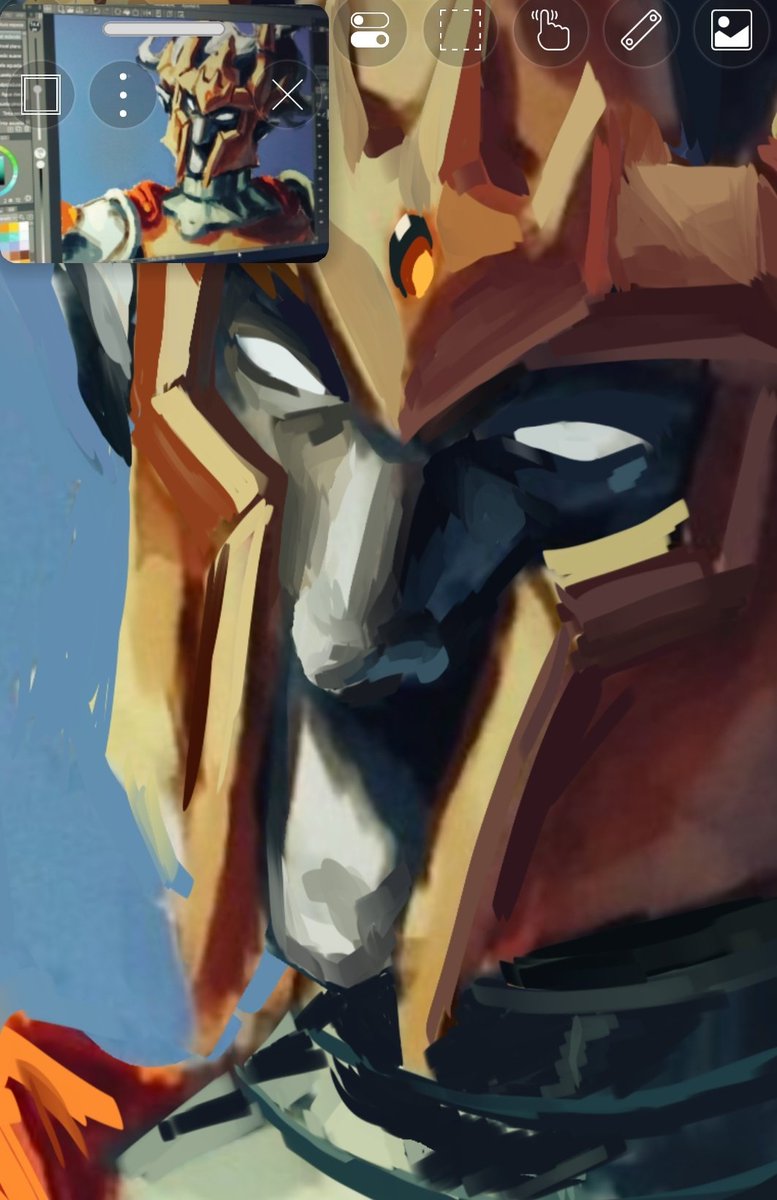 ElRojo_17's tweet photo. Arreglando mi primer dibujo en clip studio de la compu, pero ahora in the celu (/--)/ (WIP) https://t.co/R7gaKMqT8r