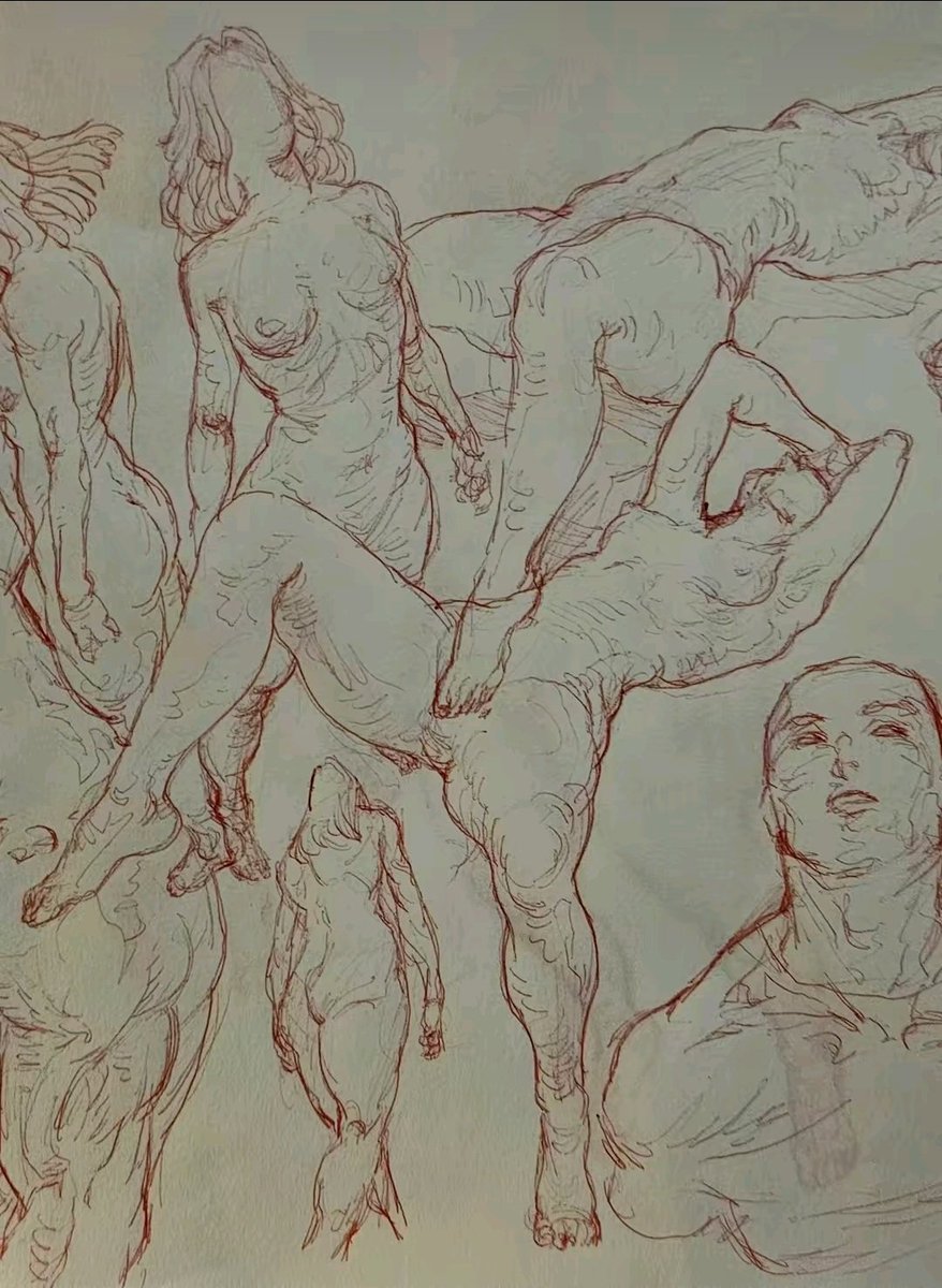 Bionicjin's tweet photo. Pen sketches #Art #ArtistOnTwitter https://t.co/9K0FrSqWRB