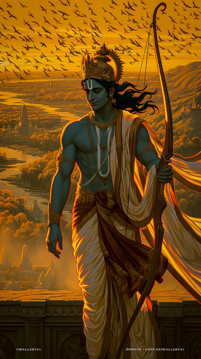 WallzByAI's tweet photo. The one who resides in the heart of every devotee 🙏 https://t.co/JfR8t5x8Da