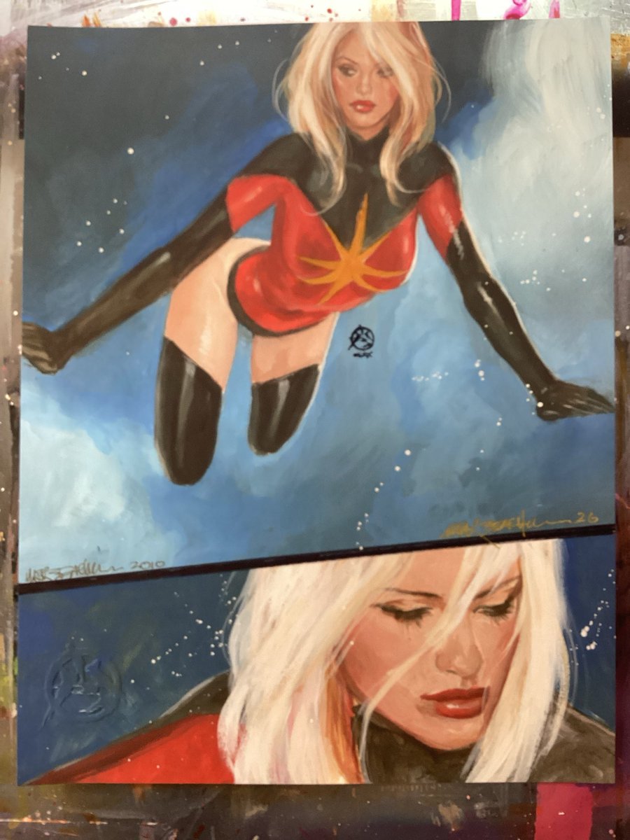 MARK_BEACHUM's tweet photo. Ms Marvel versus Rhino. Page 3.
Cute and sexy Ms Marvel flying around, looking for wrongs to right. Art by me
Check https://t.co/g1hRWkhRKW
#msmarvel #comicfanart #artforsale #fanart #nsfw #nsfwart #sexycomic #sexyart #sexycomics #realart #comicart #comicartist #sequentialart https://t.co/lu4OTGo55f