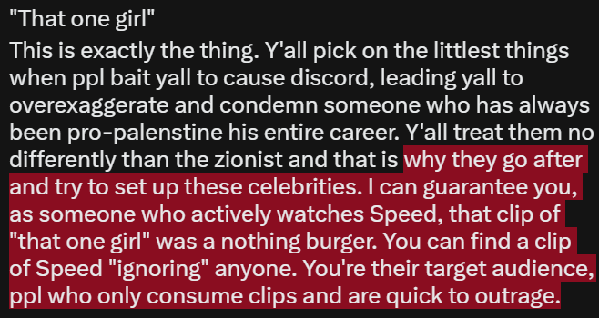 KuVenada's tweet photo. @_tokkisoob_ Playing dumb is a perfectly fine response. You don't have to play their game for twitter clips. He is there for a football match. Anytime someone has SERIOUSLY challenged him on his support for Palestine, he never backs down. This clown came in talking about "your fans in isreal" https://t.co/ErwQKMmq78