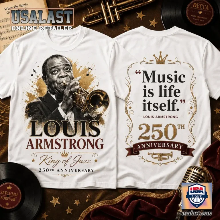 batminton9's tweet photo. Louis Armstrong King of Jazz 250th Anniversary 3D Shirt
Link to buy : https://t.co/tZRasTUzhq
#LouisArmstrong https://t.co/W6eSu81aa1