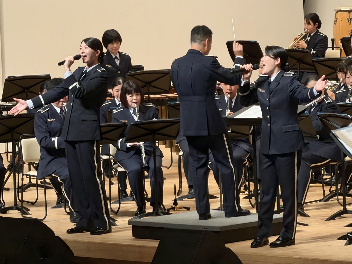 JASDF_Cen_Band's tweet photo. #航空中央音楽隊 × #北部航空音楽隊
東北巡回演奏会2026　in宮古

ついにツアースタート！🏁

手拍子と笑顔が溢れる幸せな空間でした✨
沢山の拍手ありがとうございました👏

私達はこれからも岩手県宮古市の皆様と共に🤝
皆様と過ごしたこの時間が、今日の笑顔に繋がりますように🎺✨

@jasdf_nab https://t.co/mFy17itLHz