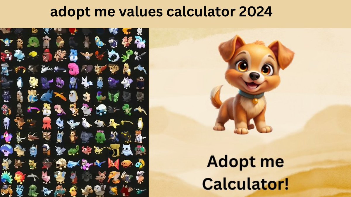 Adopt me calculator (@adoptme25sh) / Posts / X