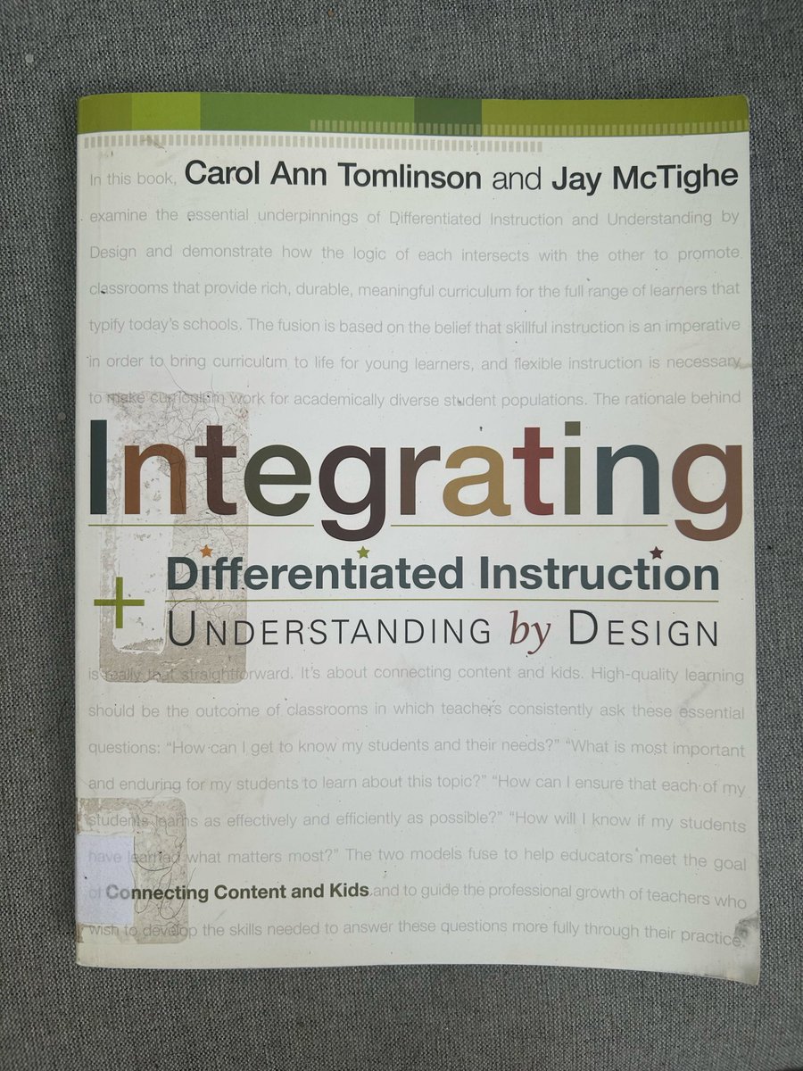 AnneKromm's tweet photo. “To be an expert teacher is to continually seek a deeper understanding of the essence of a subject, to increasingly grasp its wisdom.” @cat3y @jaymctighe https://t.co/UJJb7zMqmn