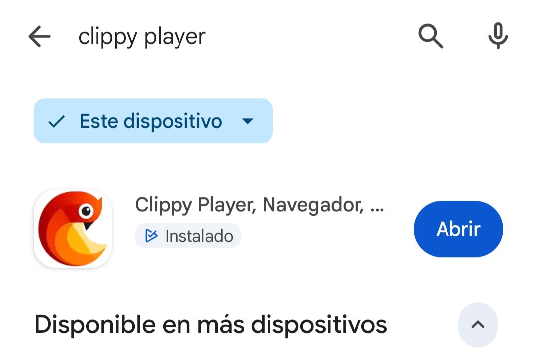 MatiasBaraDupuy's tweet photo. Tutorial para ver el mundial en celulares y pantallas Android tv.

Paso 1. Buscar en Playstore la aplicación Clippy Player navegador. https://t.co/qnEYO3sKyd