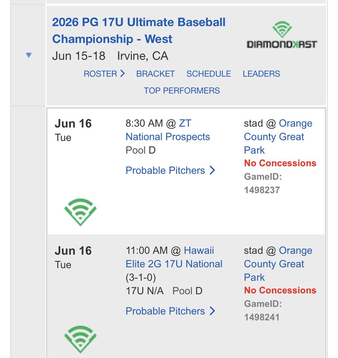 colecheatham7's tweet photo. At the plate I batted .430 on the weekend with a double, 2 rbi, 5bb and 3sb. 

My next start will be in Irvine with the Brewers Scout Team this Tuesday in Irvine, here is my schedule below. Excited for the opportunity! 
@TroskyTeams @dranderson74 @PG_Uncommitted @Coach_BMont @BaileyReid39 @MichaelNewstrom @LloydAcosta2 @CoachBlood_ @kheiss123 @WessonsWD @CBUbaseball