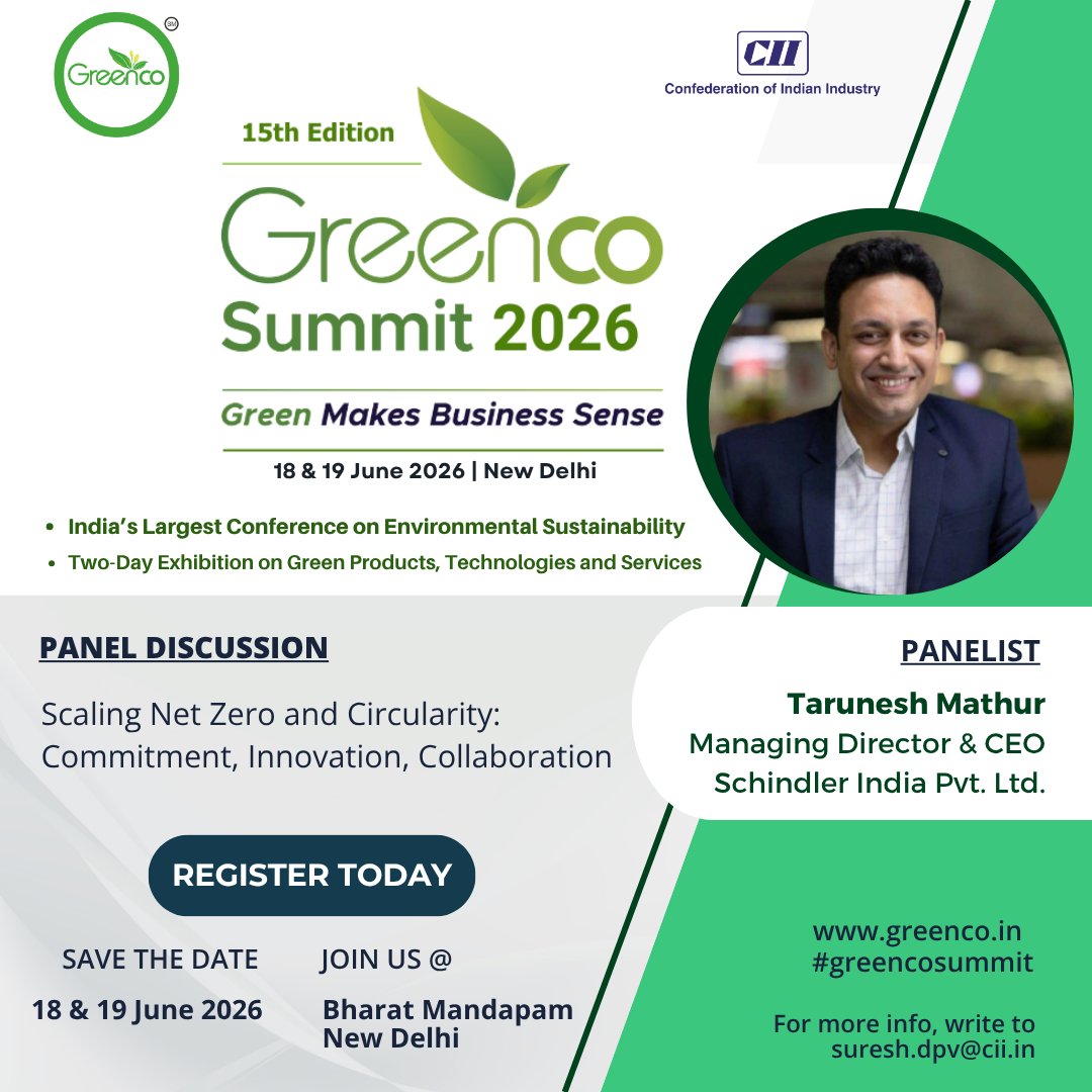 CII GreenCo tweet media