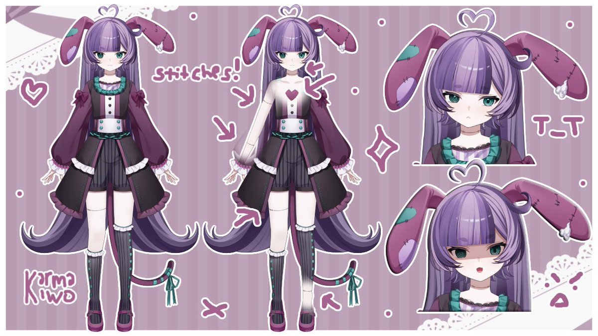 karmakiwo's tweet photo. ⊹ ˖ Ი𐑼 💜Karmakiwo Reference 
🔍Genius Doll Detective!!! 🧵

₍ᐢ.  ̫  .ᐢ₎
♡Model: #noraneco117
♡Rig: #catathenya

ᓚᘏᗢ https://t.co/al7RH5qH5y
