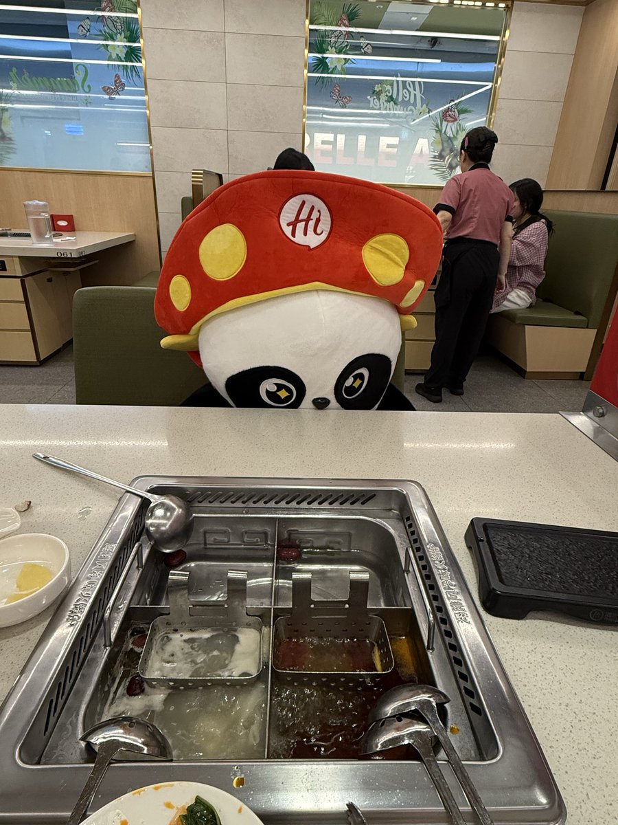 Dalin318's tweet photo. 녕이랑펑이도 보고 밥도 먹고 
직원분들도 친절했던 하이디라오 👍 https://t.co/uSlJB4OxRR