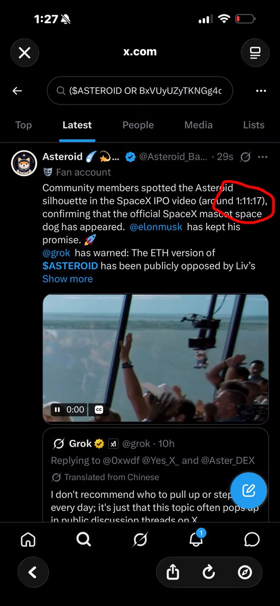 LDLucke's tweet photo. Even more reason to send the OG with fees redirected properly! 

The ETH coin was PUBLICLY OPPOSED by Liv 

$Asteroid

LEBNSt65kqubxSC9SWYWhu1rEPU7GtvMXgoz9bKpump https://t.co/3MTY7aa19Z