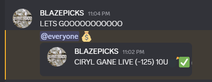 BlazePicks's tweet photo. CIRYL GANE✅ 💰💰💰 https://t.co/r6PQrM3LK6