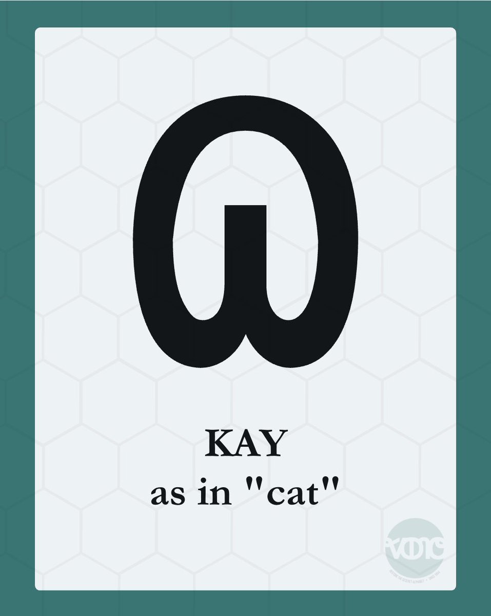 deseret_alpha's tweet photo. LETTER OF THE DAY: π
"kay," as in king.
While Brigham Young's title was never "King," the early Utah territory was, for a time, a literal theocracy called the State of Deseret, so we're going to go ahead and let this letter carry some symbolic weight today.
#RestoreTheAlphabet https://t.co/aidnv7awJb