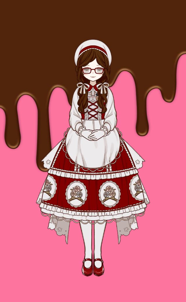 shengyuxian11's tweet photo. #MyriadDress
#ミリアルドレス

[Caramel Cream(キャラメル クリーム)]

清楚でかわいいパティシエさん風コーデ🍰

珍しくメガネもお使いしました https://t.co/YiGCDUD3uU