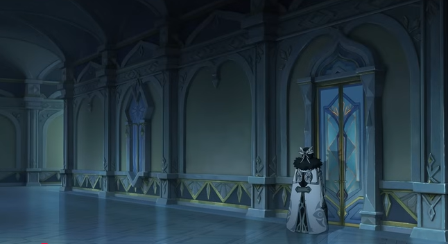 moondreaaam's tweet photo. when sandrone said columbina would sing behind my door when i was trying to sleep i didn't think she'd be standing literally FACING HER DOOR 😭😭she fr wasn't letting her sleep https://t.co/m9CBHxOipX