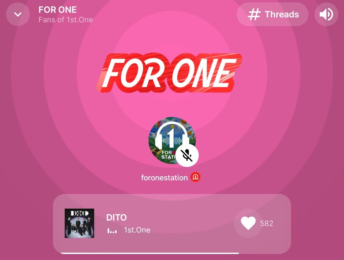 1stOneSHTeam's tweet photo. [ON AIR]

Dito, tayo'y magsayawan. Dito, patungo sa walang-hanggan. Kumapit ka at tayo'y magmahalan. 'Wag kang bibitaw, ako'y nandito lang~~~

https://t.co/uTaEOxksZy

@1stoneOfficial #1stOne
#1stOneOnStationhead https://t.co/yXEZQzS2tI