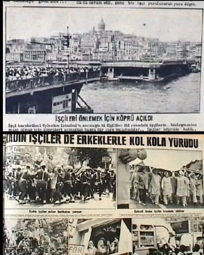 ercankosmanoglu's tweet photo. Bugün Şanlı 15-16 Haziran Büyük İşçi Direnişinin 56. yıldönümü. Yaşasın Şanlı 15-16 Haziran Direnişimiz! Parababaları düzenine ve tüm sömürüye karşı nasırlı ellerin yumruğudur bugün! https://t.co/pGIqiHMhrs