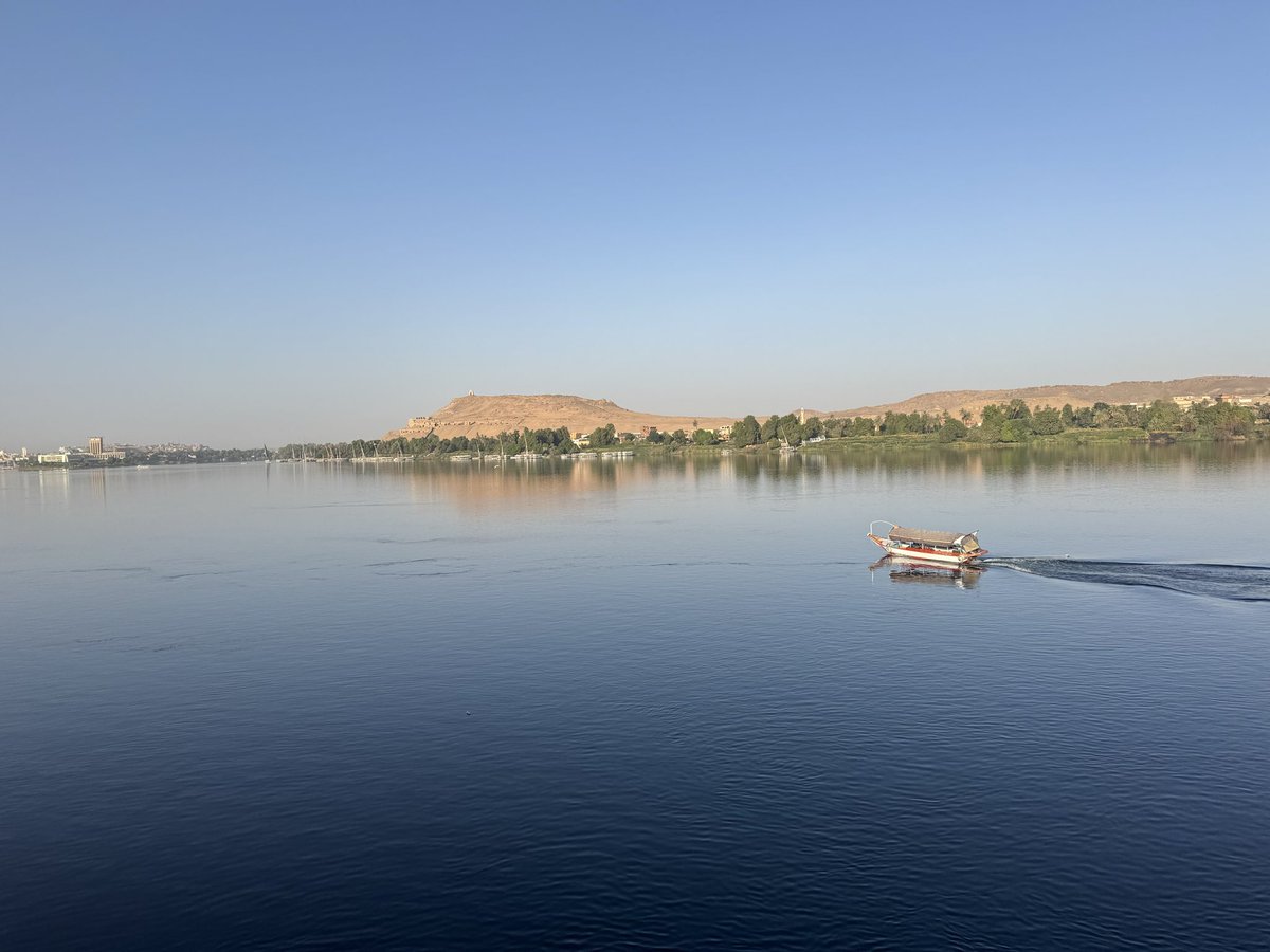 fadunba's tweet photo. The Nile Awakens: A Calm Morning in Aswan https://t.co/A0OYSPRUhz
