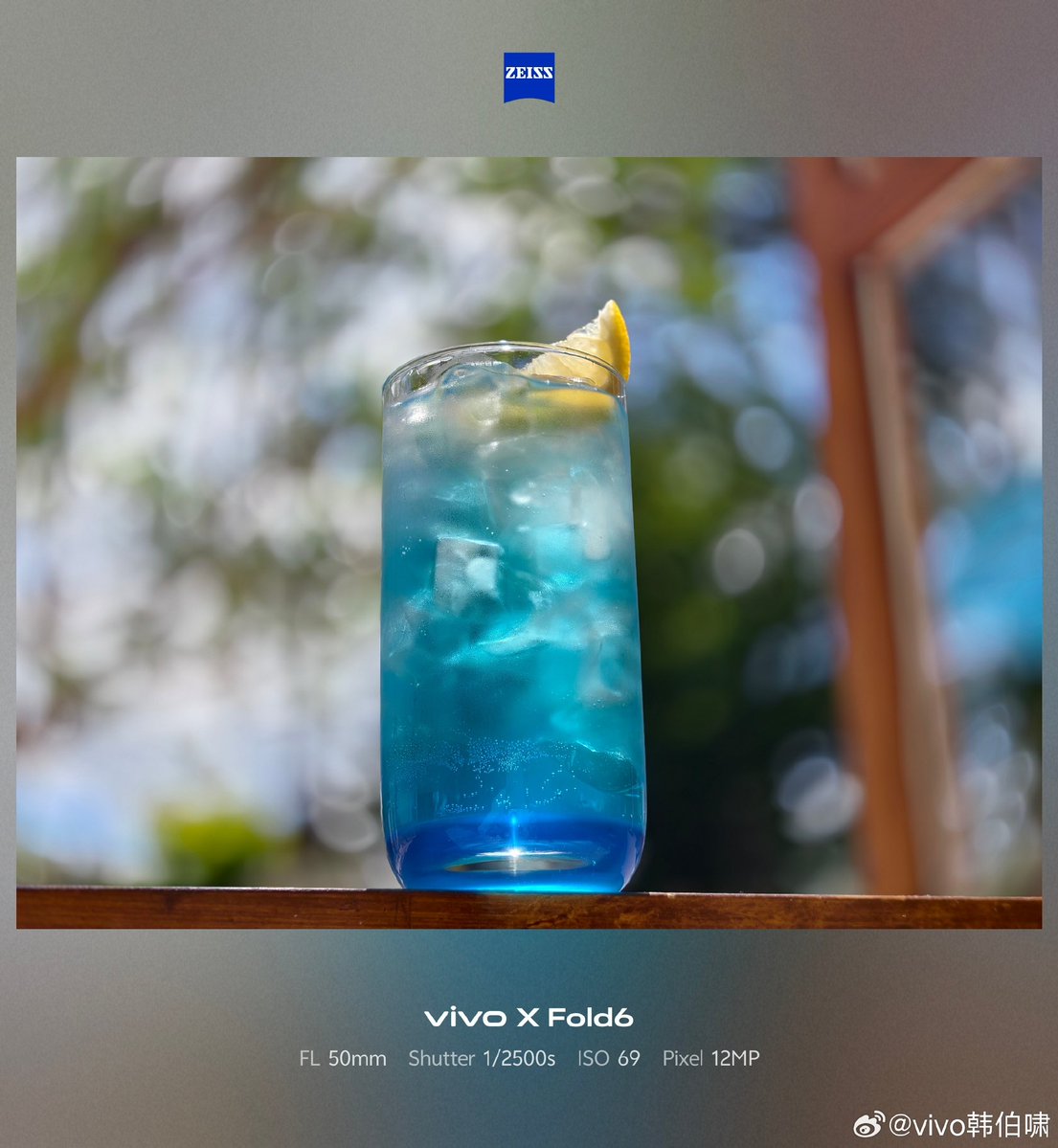 gadgetlistings's tweet photo. vivo X Fold6  Camera Samples & Specifications

- 200MP main camera (Samsung HPB, 1/1.4", f/1.68, CIPA 4.5 OIS)
- Zeiss APO periscope telephoto (Sony LYT-602, CIPA 4.5 OIS)
-  First foldable with a Zeiss APO certified telephoto lens
- vivo Blueprint V3+ imaging chip
- Supports vivo Zeiss G2 teleconverter (up to 200mm equivalent)
- Five portrait focal lengths from 23mm to 100mm