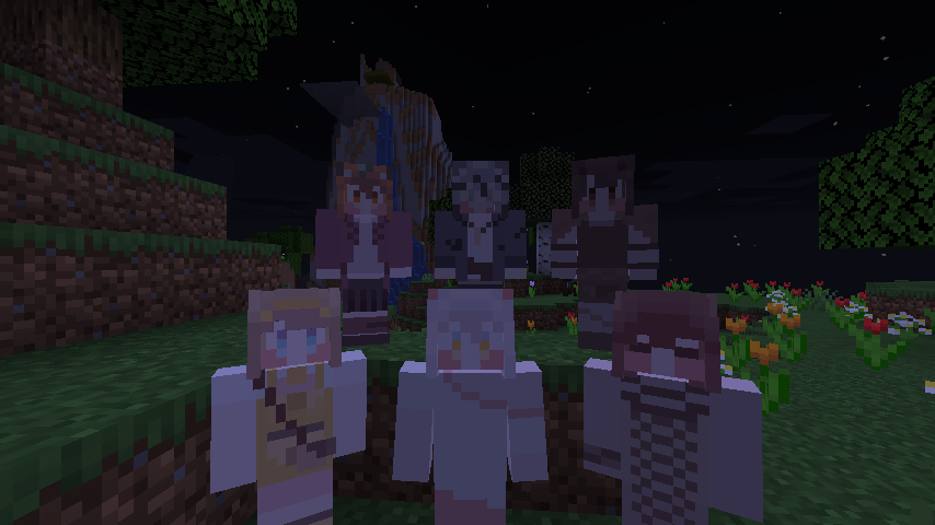 Harukaze1209's tweet photo. 申し上げます。マインクラフトに伝説のもちもちほっぺが現れました！＃トリッカル https://t.co/ruTI88MLeT