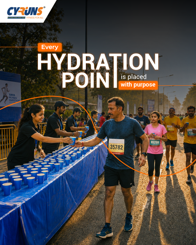 CYRUNS1's tweet photo. A great race experience isn’t just about the finish line — it’s built at every step.
From strategically placed hydration points to smooth runner flow, every detail is planned with purpose at CYRUNS.
#cyruns #coachrahul #runningcommunity #marathon #RaceManagement #worldrunning https://t.co/3aL8aG9QOa