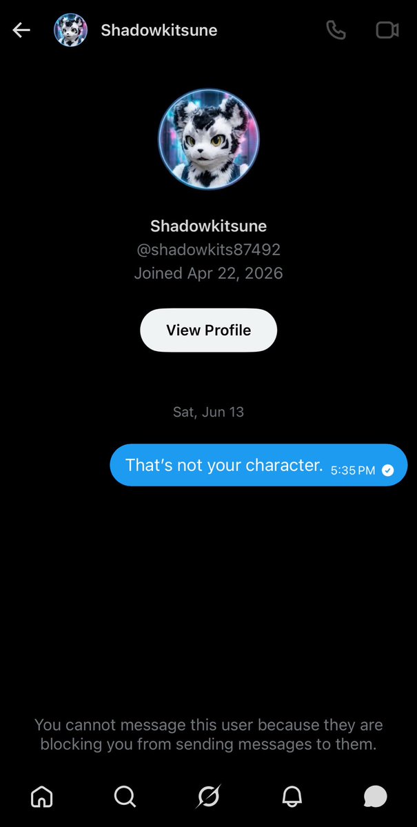 BASHINTHEPATCH's tweet photo. LOL so many people steal this character to make themselves look cool. Especially on TikTok or YouTube. 💀 https://t.co/FdkjCH5jhr