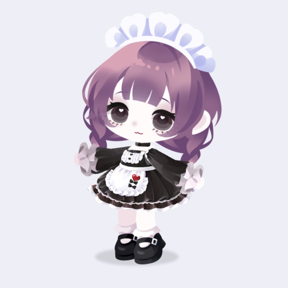 U_mori_08's tweet photo. #ポケユニコーデ 
新ガチャ🐧でメイドさんコーデ🍽 https://t.co/eP4S1d9oCg