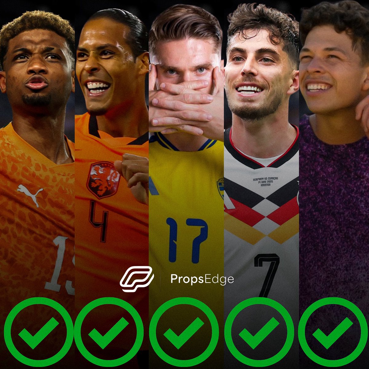 TheGr8Picks's tweet photo. Recap: 5-0 🧹

✅ .75u | Sweden ML (-104) 
✅ 1u | Ivory Coast DNB (+134)
✅ 1u | Japan/Netherlands BTTS (-127)
✅ 1u | Ben Shelton ML (+103)
✅ 1.25u | Germany TT o3.5 (-155)

 $20 GIVEWAY, LIKE ❤️, RETWEET ♻️, COMMENT, and FOLLOW.

We just swept day 4 of the world cup and topped it off with a Benny win in the am. VAMMMMMOS. 

#Gambling𝕏 | #FIFAWorldCup #ATPTour
