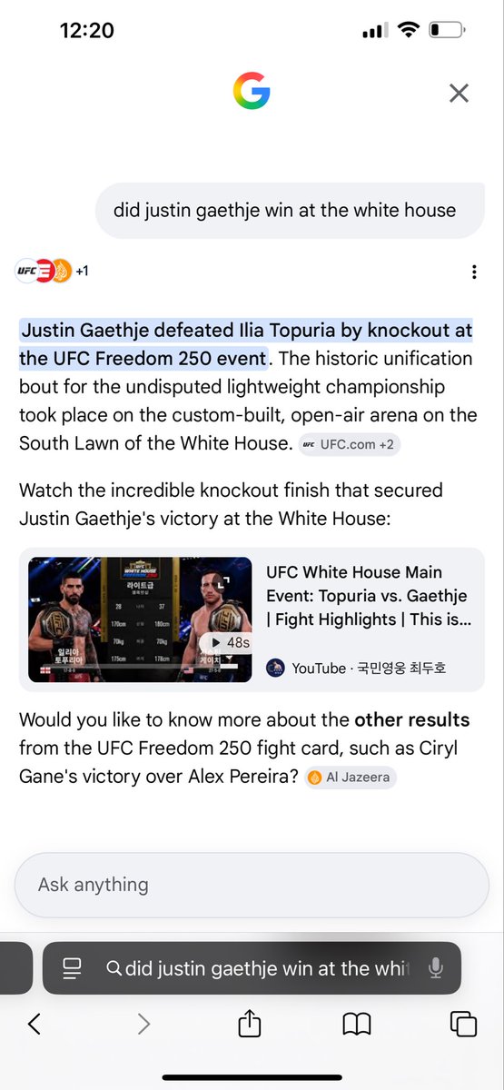 Pellrad's tweet photo. @zachw249 lol ya the fight hasn’t happened Google is just saying different shit to everyone https://t.co/wQGDADKecj