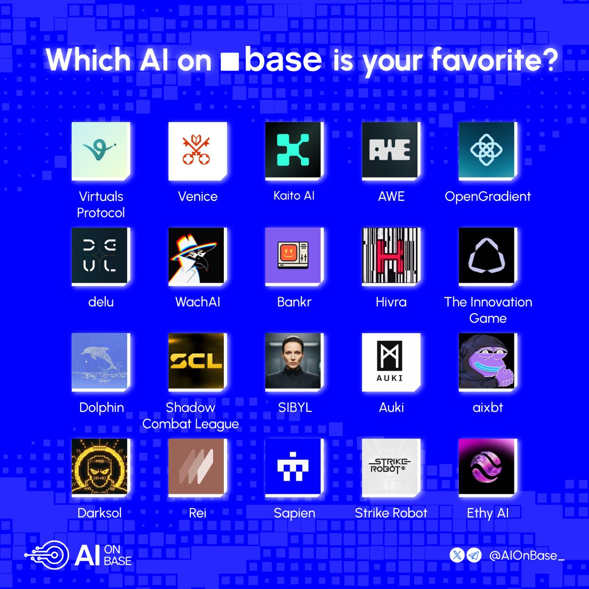 AI on Base tweet media