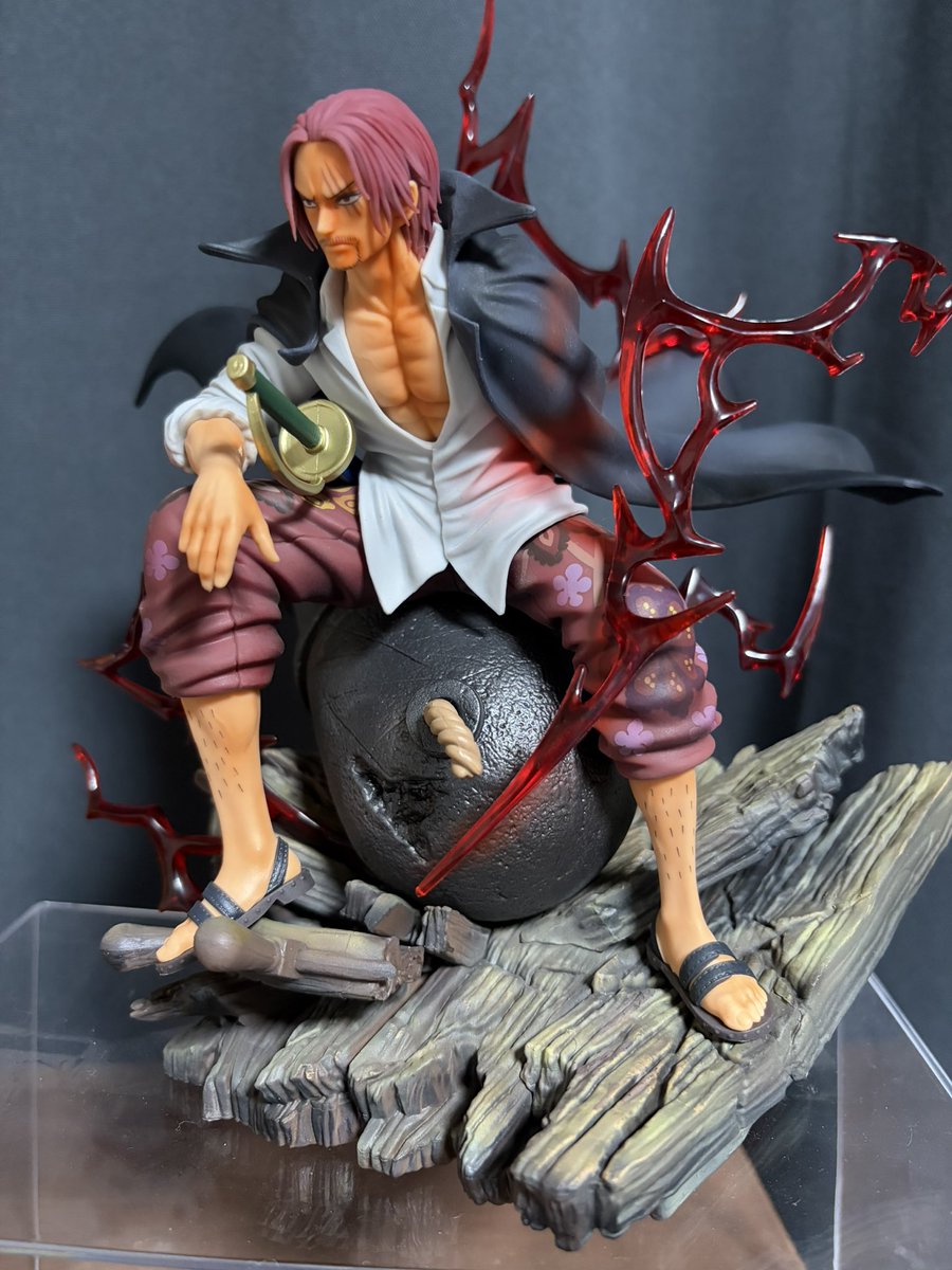 highheadOP's tweet photo. ワンピース THEORAMA SOUL
-SHANKS- HHver.
今回はジオラマシャンクス🏴‍☠️
新シリーズ第一弾なので
気合い入れてきましたね✨
これゲームセンター景品ですよ👾
リペは、本体とジオラマもやりま��た🎨
四皇ディスプレイにイン🏃‍♀️
サイズバッチリ👌
少し斜めがおすすめ✨✨👍
#ONEPIECE #THEORAMASOUL https://t.co/B5i6BWUooK