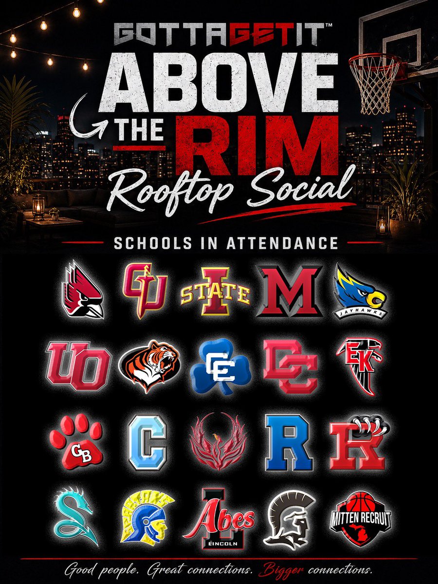 mikeywolford's tweet photo. The first annual Above the Rim Rooftop Social following Saturday at BCAM Reaching Higher was a great success. Thank you to all the coaches that came out and connected! https://t.co/NvkFQf8EYt
