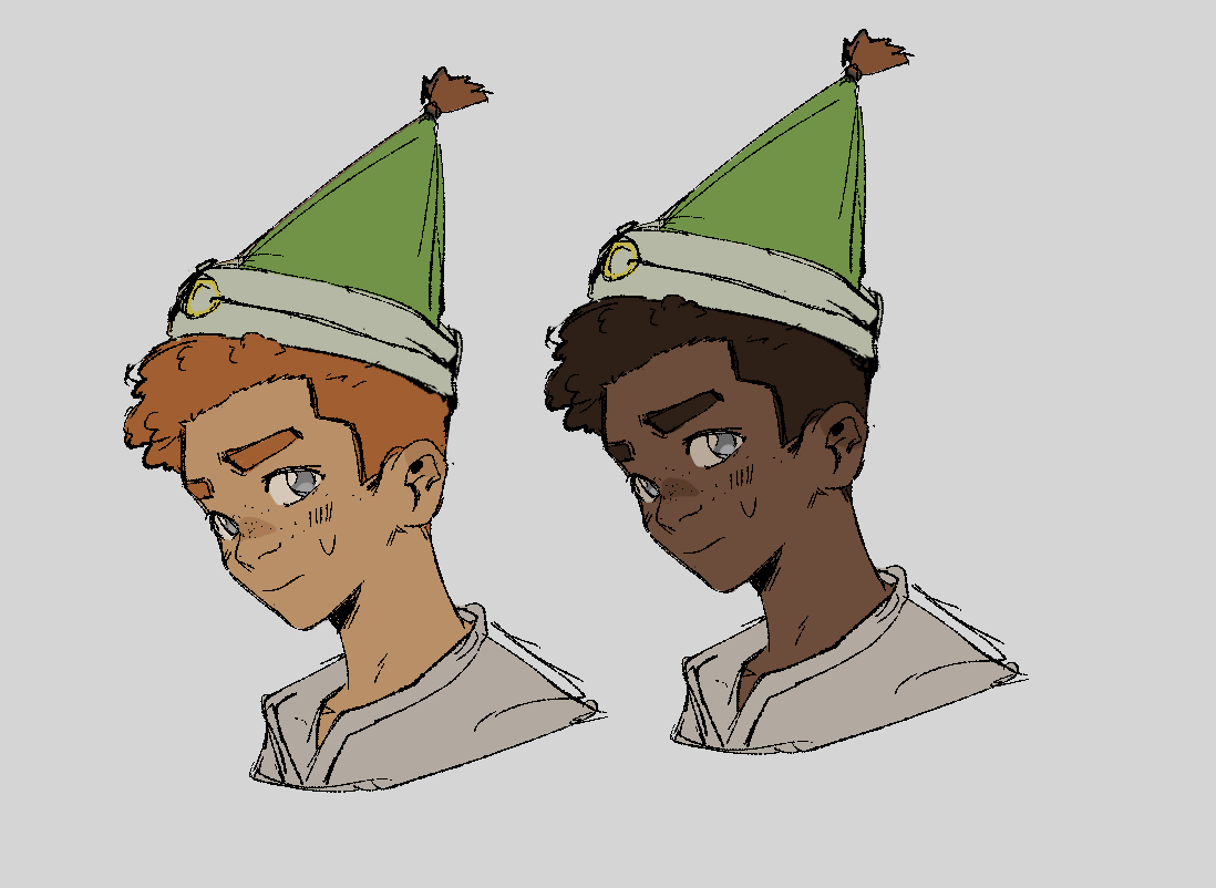 ramoncito411267's tweet photo. i love drawing coz i can make even the whitest characters black, god bless🙏🏽🙏🏽🙏🏽  #witchhatatelier https://t.co/mpPysKvzyf