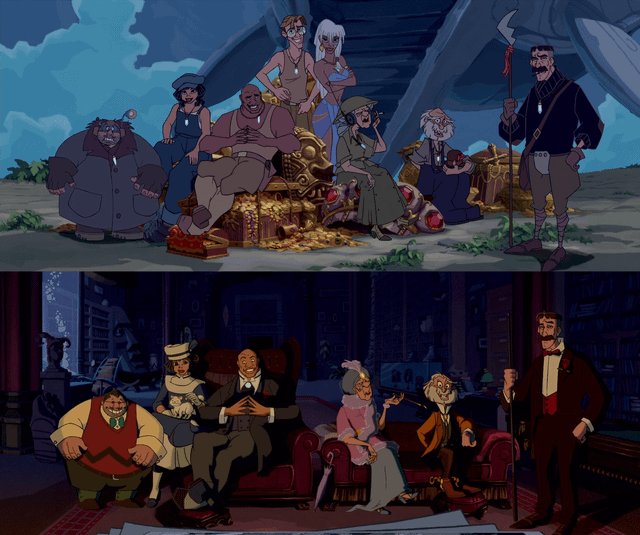Cartoonhistory2's tweet photo. 25 years ago today, ‘Atlantis: The Lost Empire’ released in theaters. https://t.co/s6eNk1fF6g