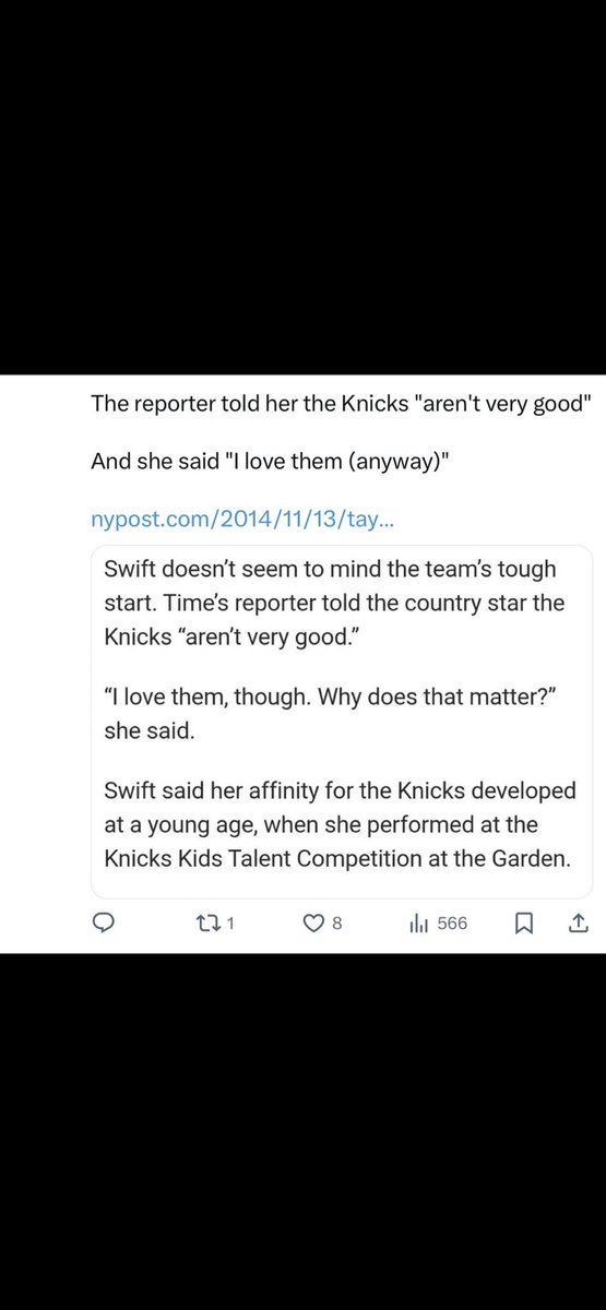 LakerGuru's tweet photo. @Argggenough3 @HaterReport Taylor moved to NY when she was 22?  Spends more time in NY than LA &amp; TN combined. Even has a song about moving there &amp; references NY in a number of songs. She's been a fan for many yrs. https://t.co/k4B67HFj9x