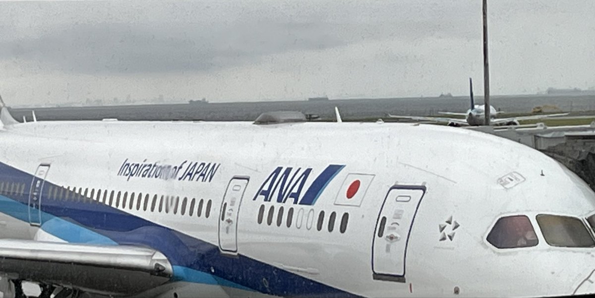 subspec3's tweet photo. 天気悪いけど空港は上がりますね✈️ https://t.co/wH2g6MeUx5