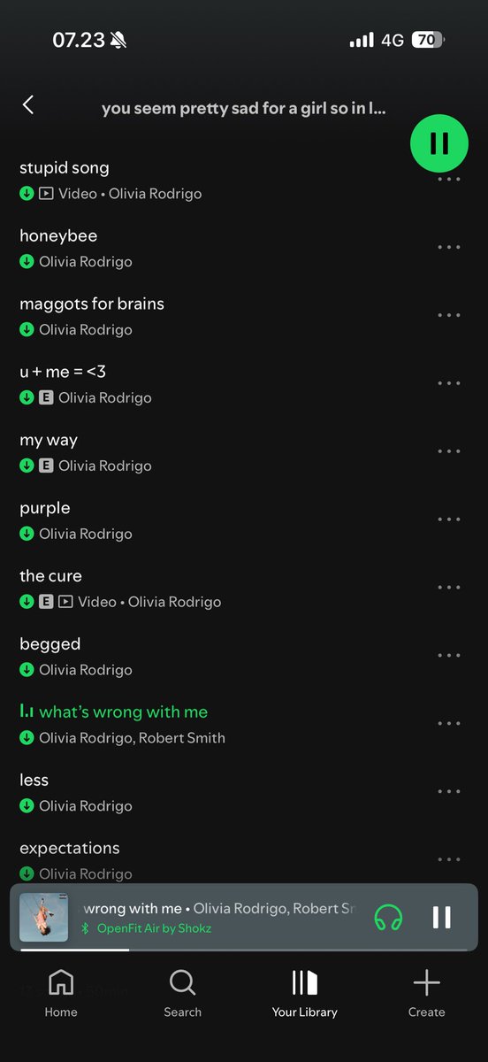 jasonputh_'s tweet photo. this whole discography is just perfect (11/10) 🤩 

my personal rank for You seem pretty Sad for a girl so in love:

ranking gue
1.  The Cure
2. Whats wrong with me
3. Stupid song
4.  Less
5.  Drop dead
6.  Begged
7.  My way
8.  Maggots for brain
9.  U + Me = <3
10.  Honeybee https://t.co/V5gix2AFWY