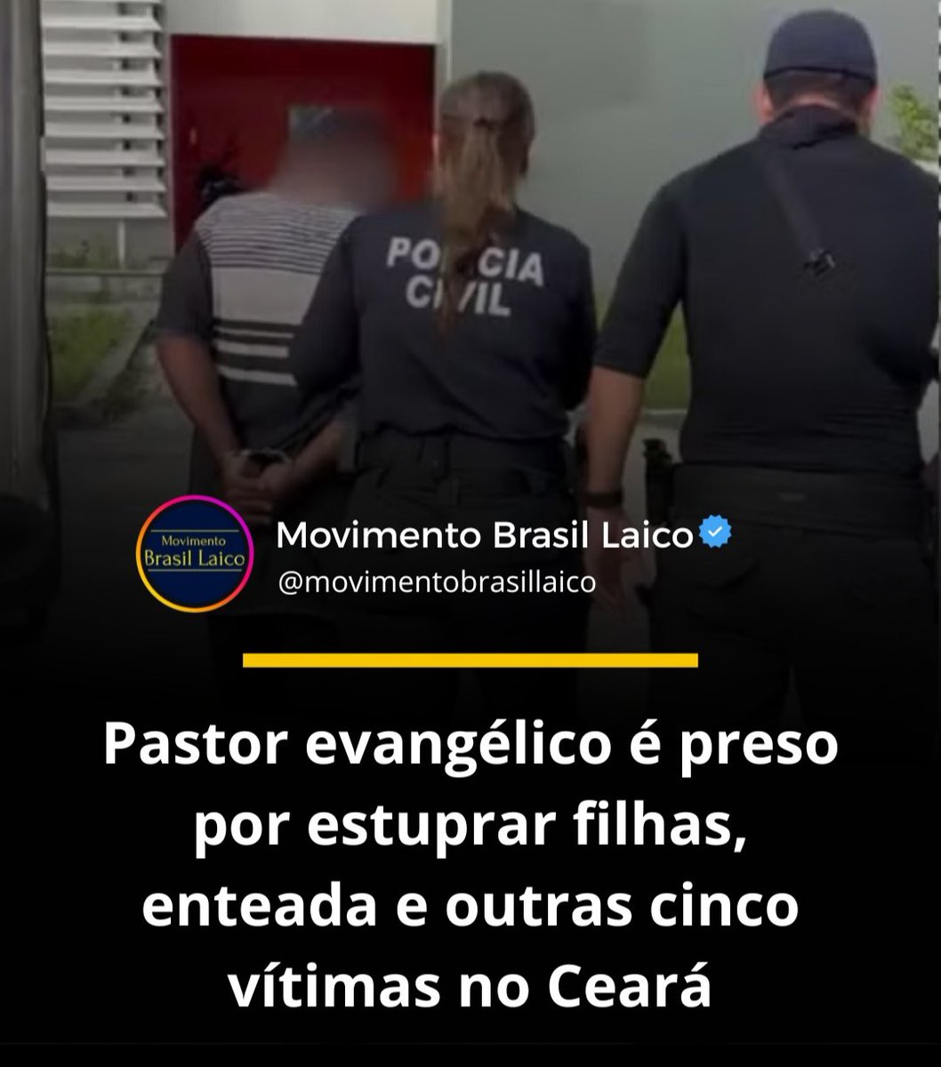 OraculoAntifa's tweet photo. Mais um. 
Pastor evangélico.
Estuprador.
Pedófilo. https://t.co/UdjT2DTQec