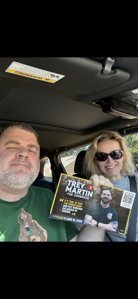 treyforoklahoma's tweet photo. We had a fantastic weekend out in the community knocking doors and talking with neighbors. 

We’ve been having a lot of good conversations, heard people’s stories, and met some amazing folks along the way. Grateful for everyone who took a moment to open their door and talk.

Don’t forget to make a plan to vote on Tuesday!

Polls are open from 7am-7pm. Find out where you can vote at the link below.