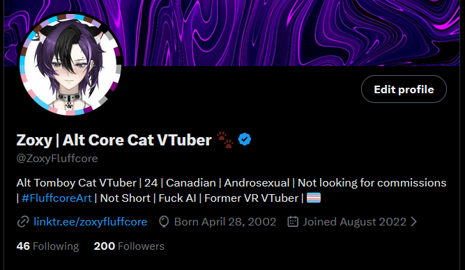ZoxyFluffcore's tweet photo. 200! First we get to 1000 on Twitch, now the 200 on here. https://t.co/SNBP9hKFc3