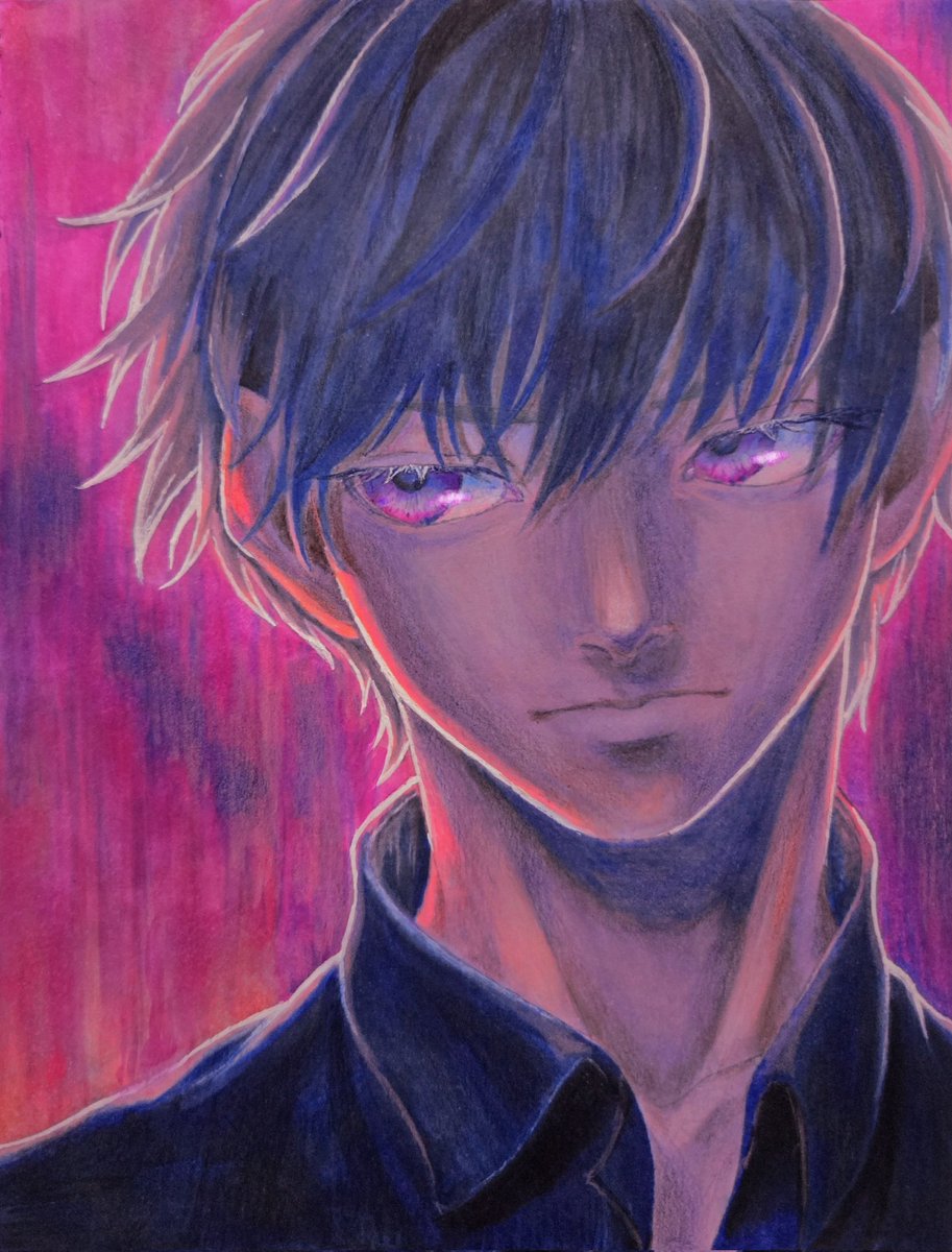 htns3252's tweet photo. #このタグを見た人はラフ画とその完成絵を見せる https://t.co/Yr1QSXj5gH