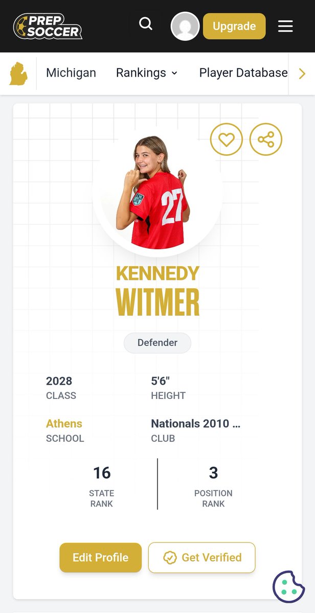 scottwitmer1111's tweet photo. @MissyStras Red field ?

2028
Defense 
Left footed 
4.0 gpa https://t.co/2R2gyCtjtA