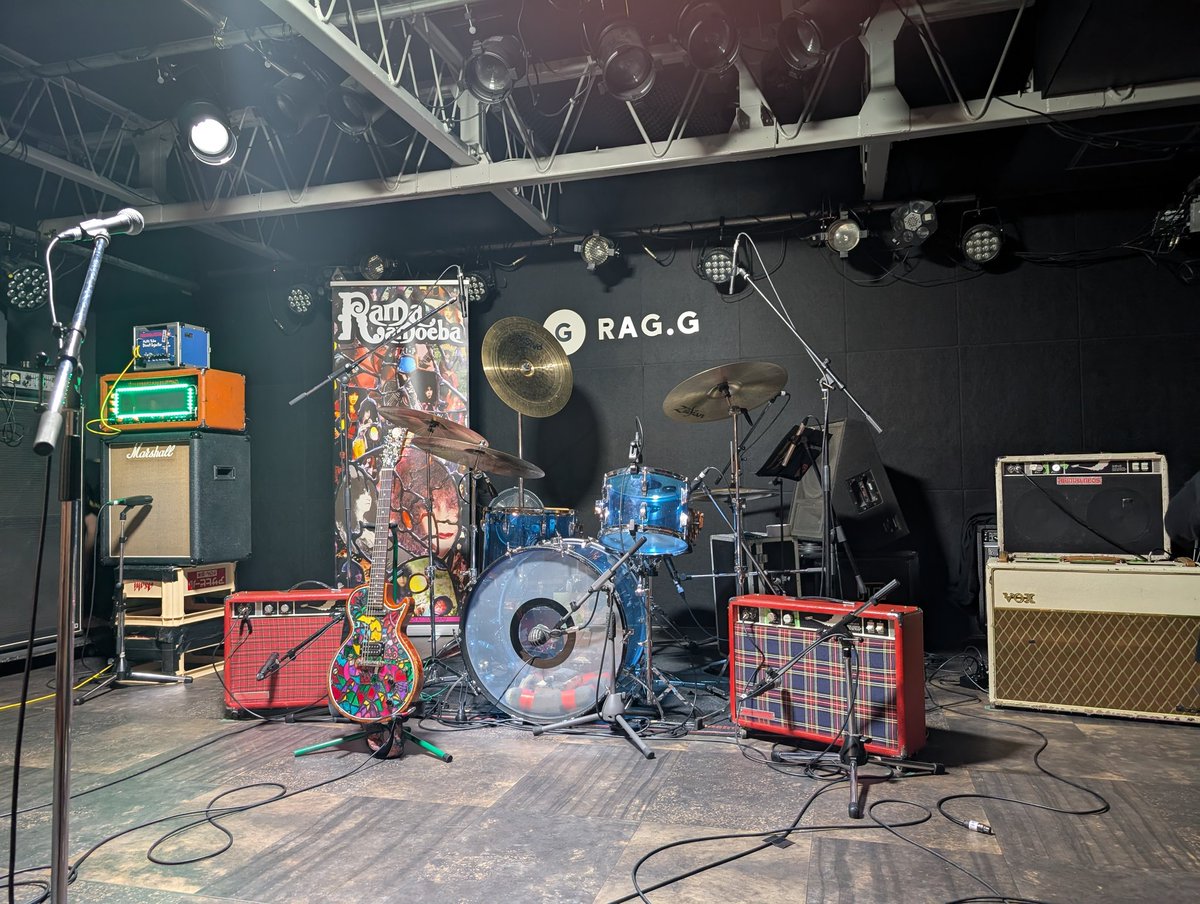 ra_cc_o's tweet photo. second sleep良かったな

ラーマのライブは大島さんのドラムセットが見れて嬉しい
#ramaamoeba  #RAGG https://t.co/hhufna09m7
