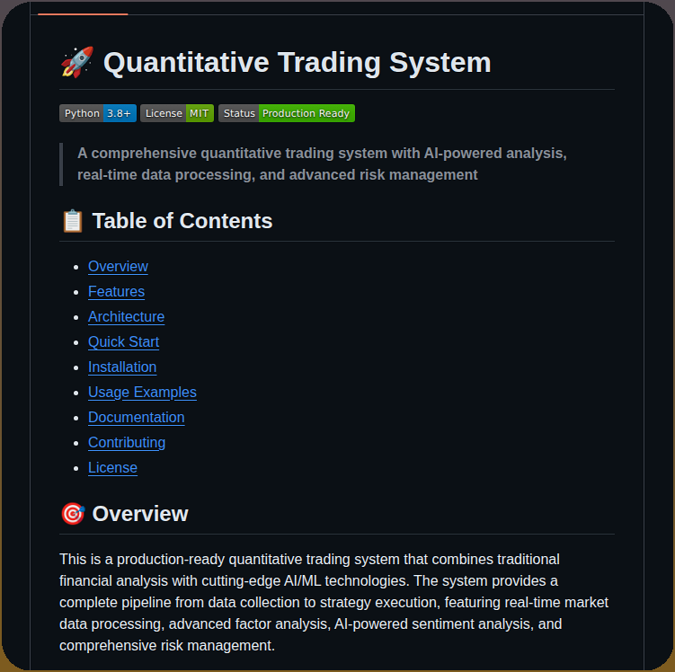 tom_doerr's tweet photo. Self-hosted quantitative trading system with C++ core

https://t.co/15f10CcbyI https://t.co/CEPxWFJWHR