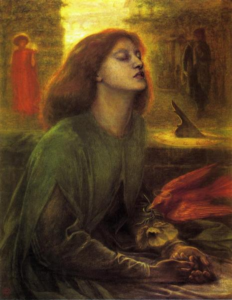 raiowl's tweet photo. Beata Beatrix   - 1864
          🎨Dante Gabriel Rossetti https://t.co/UtxJLQGXei