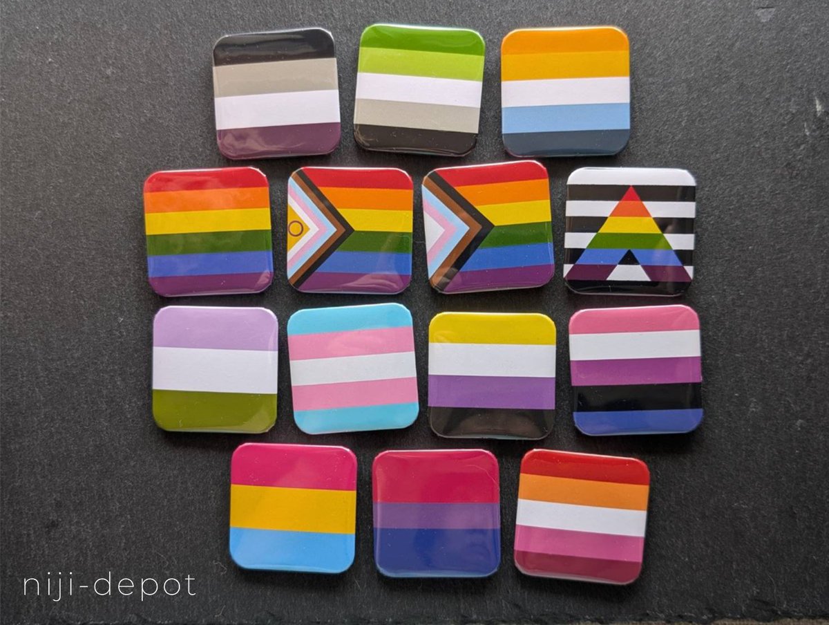 niji_depot's tweet photo. 🏳️‍🌈新商品のお知らせ🏳️‍⚧️
プライドカラー缶バッジ（インターセックス・インクルーシブ・プログレス・プライドカラー）が新発売です！
こちらからご覧いただけます。⇒https://t.co/HSStJCnjeX

#LGBT
#LGBTQ
#Ally
#PRIDE🏳️‍🌈
#pridecolor
#プライドカラー
#レインボーカラー
#虹色
#transpride🏳️‍⚧️
#ニジデポ https://t.co/GLkWGuY30O