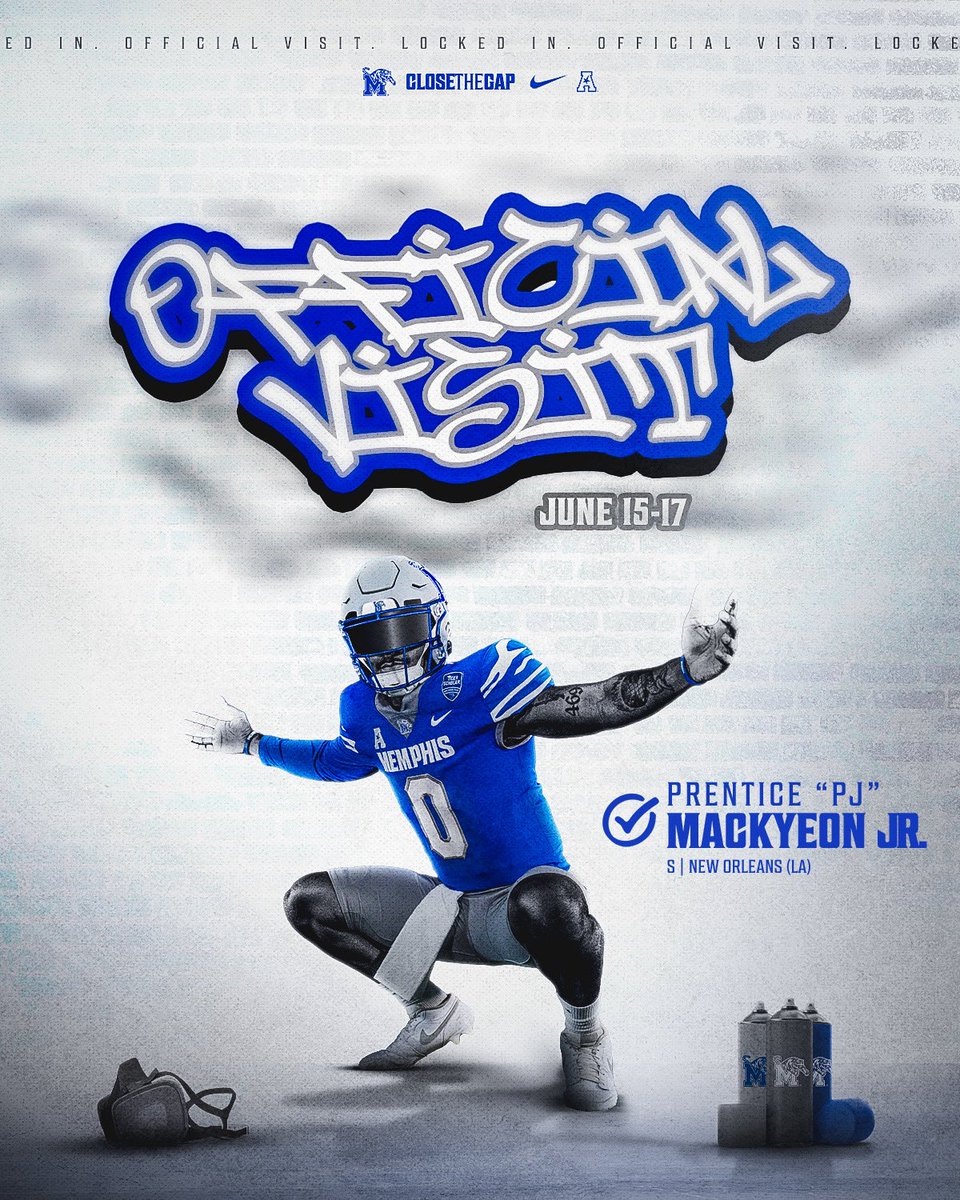 prentice1of1's tweet photo. I will be in Memphis, TN. June 15-17 for Official Visit #3 - Locked 🔐 in! 
#GoTigersGo #CloseTheGap 

@CoachHuff @theyoungcoach @coachsauce__ @DBowman901 @JackJacoby17 @CoachTimDuffie @mgoode20 @SaulsberrySr  @AkiliyahKSumlin @DPTnola 
@CurtisFootball1 @TheEightXVIII @SportsWorld84 @Youngbullz22 @RecruitLouisian @LAvsAllYall @BCSLOUISIANA @PrepRedzoneLA @LSL_Sportsline @Talkin_BallLA @Louisiana5AD1 @LAFBReport @LAFootballMagTV @RedRiverRoundup @MissLou365 @YurViewLA @sixstarfootball @SBLive_LA @BootBallerz @DaBootSports1 @D1RecruitNation @TheUCReport @DWimprine @kevinfayard22 @TomLuginbill @JasonDuhe @JeritRoser @JaceLejeune @MikeCoppage1 @MeaganGTV @BudElliott3 @MikeRoach247 @samspiegs @JJKilgore_sds @CSMITHSDSU @joeray36