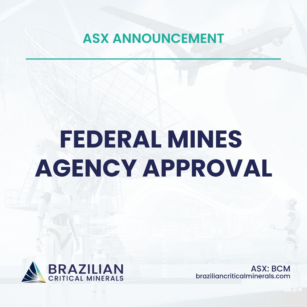 brazil_mineral's tweet photo. We have received approval of the Final Exploration Reports for both tenements covering the Ema Project from Brazil's Federal Mines Agency (ANM).
👉 https://t.co/UJYLcrC7Ru
$BCM #RareEarths #CriticalMinerals #ASX #EmaProject #Brazil #IonicClay #MiningPermit #Decarbonisation https://t.co/GQOzPnxhbJ