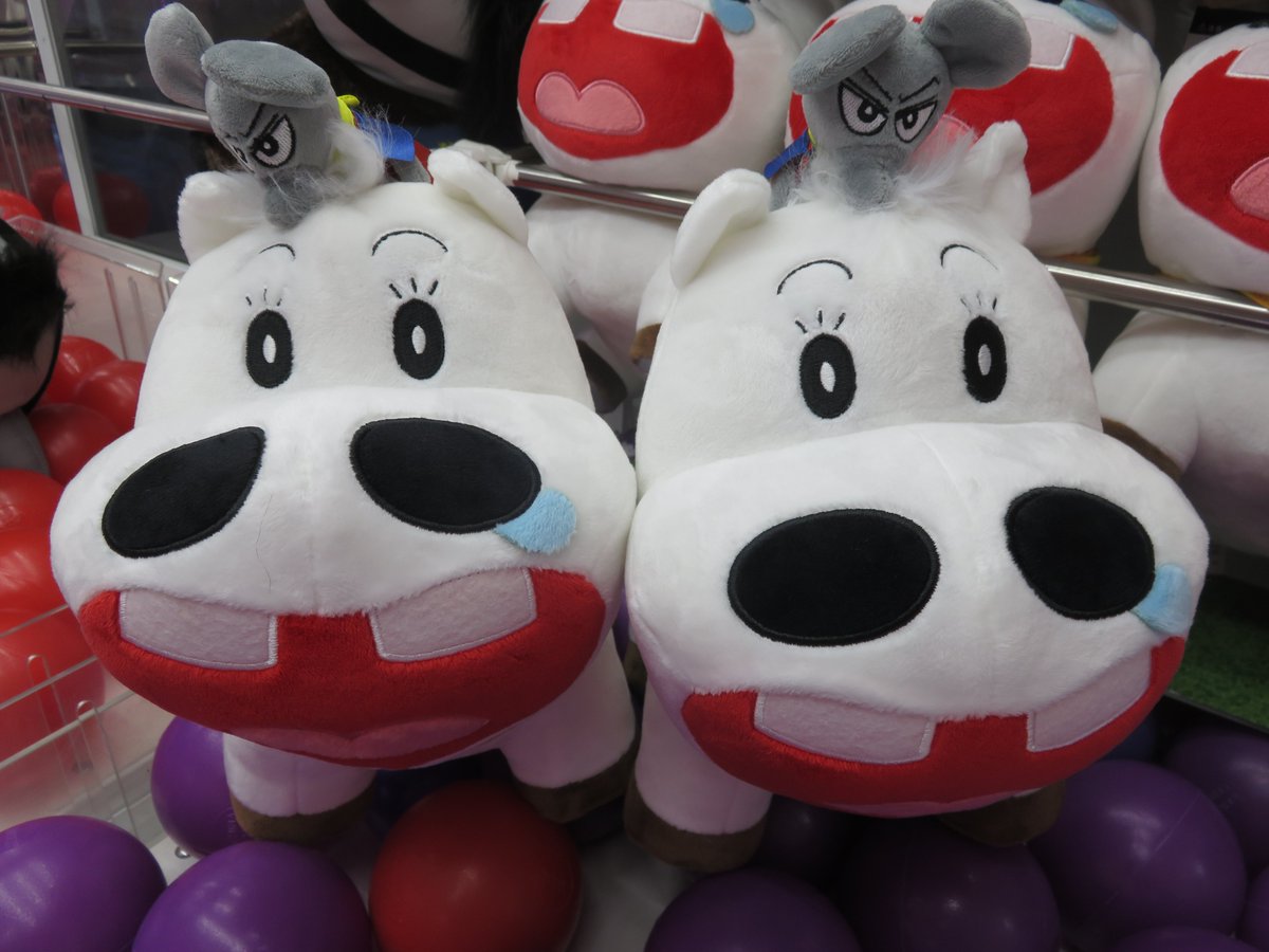 どこでもマキバオー BIGぬいぐるみ＆ぶるぶるマスコット投入完了