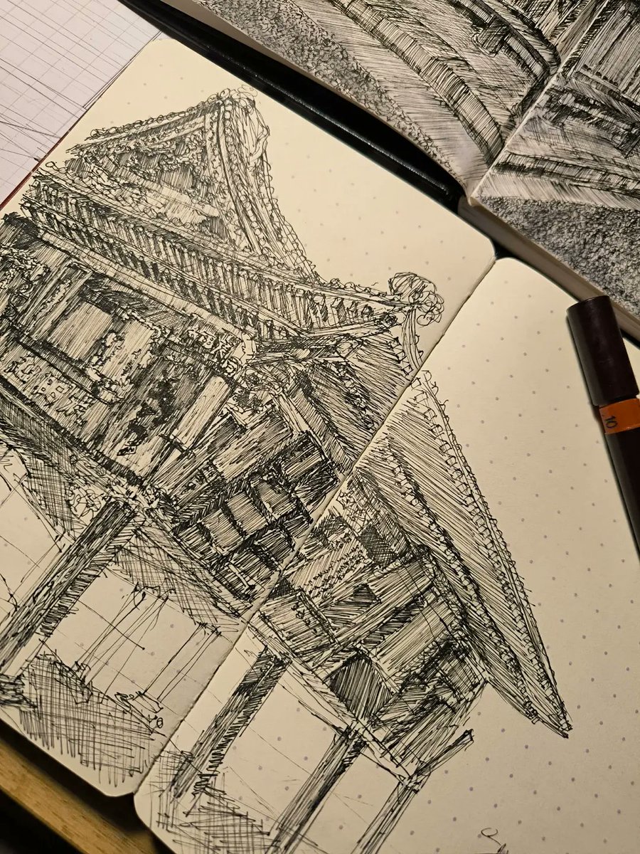 sat_suntuk_'s tweet photo. Sketching again ✒️ https://t.co/zS8g3jZyaA